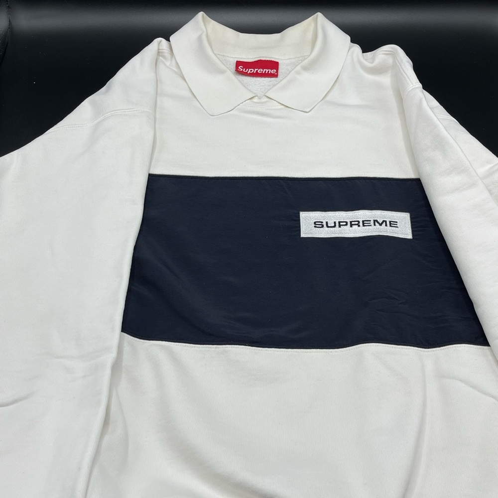 Supreme Polo Crewneck ‘White’